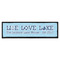 Live Love Lake Bar Mat - Large - FRONT