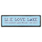 Live Love Lake Bar Mat - Large (Personalized)