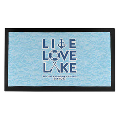 Live Love Lake Bar Mat - Small (Personalized)