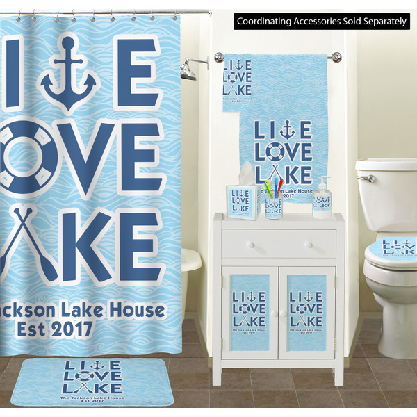 Live Love Lake Bathroom Scene