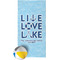 Live Love Lake Beach Towel (Personalized)