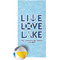 Live Love Lake Beach Towel (Personalized)