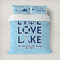 Live Love Lake Duvet Cover Set - Full / Queen (Personalized)