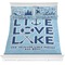 Live Love Lake Comforter Set - Full / Queen (Personalized)