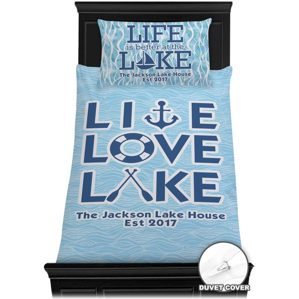 Live Love Lake Bedding Set (Twin) - Duvet