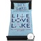 Live Love Lake Bedding Set (Twin) - Duvet