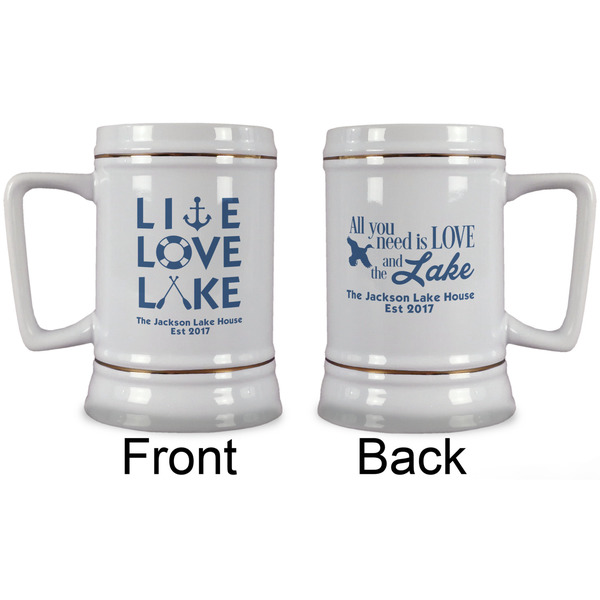 Live Love Lake Beer Stein - Approval