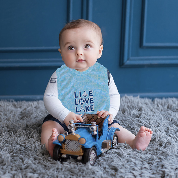 Live Love Lake Bib Lifestyle Boy