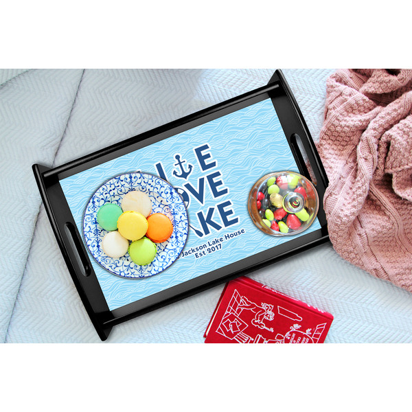 Live Love Lake Black Tray - Lifestyle (UPDATED)