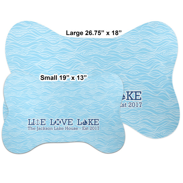 Live Love Lake Bone Shaped Mat Comparison