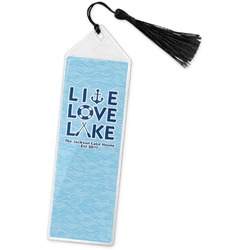 Live Love Lake Book Mark w/Tassel (Personalized)