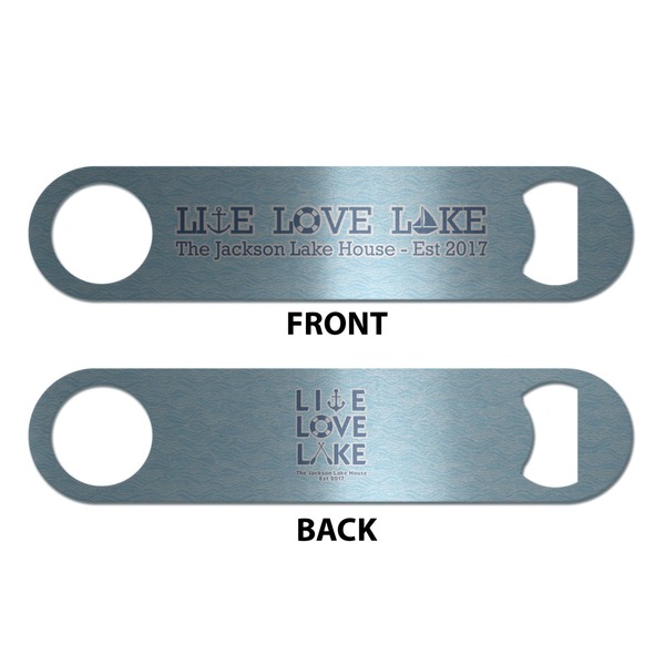 Live Love Lake Bottle Opener - Front & Back