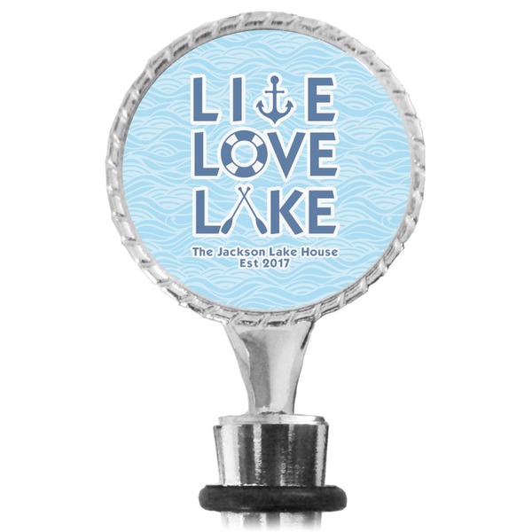 Live Love Lake Bottle Stopper Main View