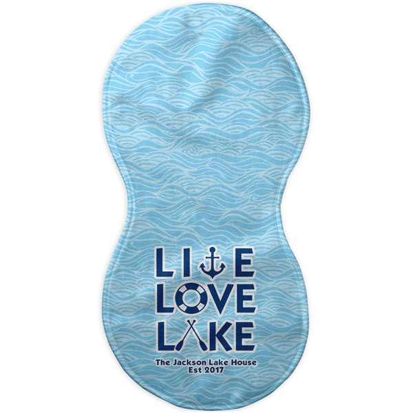 Live Love Lake Burp Peanut Shaped Flat