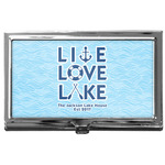 Live Love Lake Business Card Case