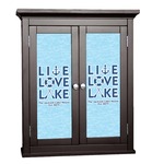 Live Love Lake Cabinet Decal - Medium (Personalized)