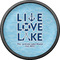 Live Love Lake Cabinet Knob - Black - Front
