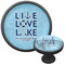 Live Love Lake Cabinet Knob - Black - Multi Angle