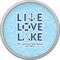 Live Love Lake Cabinet Knob - Nickel - Front