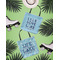 Live Love Lake Canvas Tote Lifestyle Front and Back- 13x13