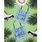 Live Love Lake Canvas Tote Lifestyle Front and Back