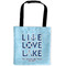 Live Love Lake Auto Back Seat Organizer Bag (Personalized)