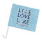 Live Love Lake Car Flag - Large - PARENT MAIN
