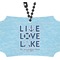 Live Love Lake Rear View Mirror Ornament (Personalized)