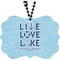 Live Love Lake Car Ornament (Front)