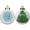 Live Love Lake Ceramic Christmas Ornament - X-Mas Tree (APPROVAL)