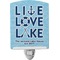 Live Love Lake Ceramic Night Light (Personalized)