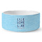 Live Love Lake Ceramic Dog Bowl - Large (Personalized)