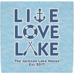 Live Love Lake Ceramic Tile Hot Pad (Personalized)