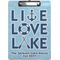 Live Love Lake Clipboard (Letter)