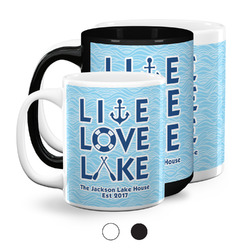 Live Love Lake Coffee Mug (Personalized)
