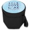 Live Love Lake Collapsible Personalized Cooler & Seat (Closed)