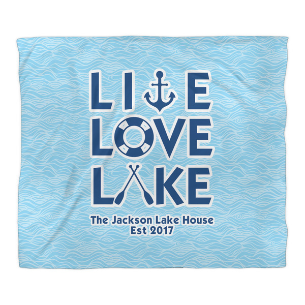 Live Love Lake Comforter - King - Front