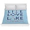 Live Love Lake Comforter - King (Personalized)