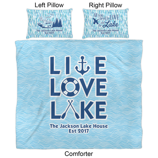 Live Love Lake Comforter Set - King - Approval