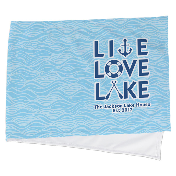 Custom Live Love Lake Cooling Towel (Personalized)