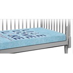 Live Love Lake Crib Fitted Sheet (Personalized)