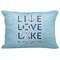 Live Love Lake Decorative Baby Pillow - Apvl