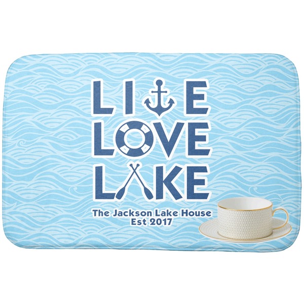 Live Love Lake Dish Drying Mat