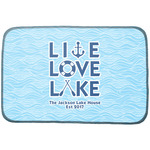 Live Love Lake Dish Drying Mat (Personalized)