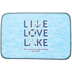 Live Love Lake Dish Drying Mat (Personalized)