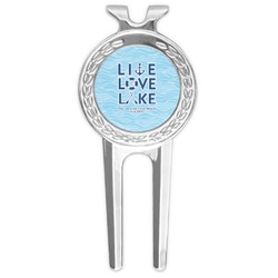 Live Love Lake Golf Divot Tool & Ball Marker (Personalized)