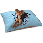 Live Love Lake Dog Bed - Small w/ Name or Text