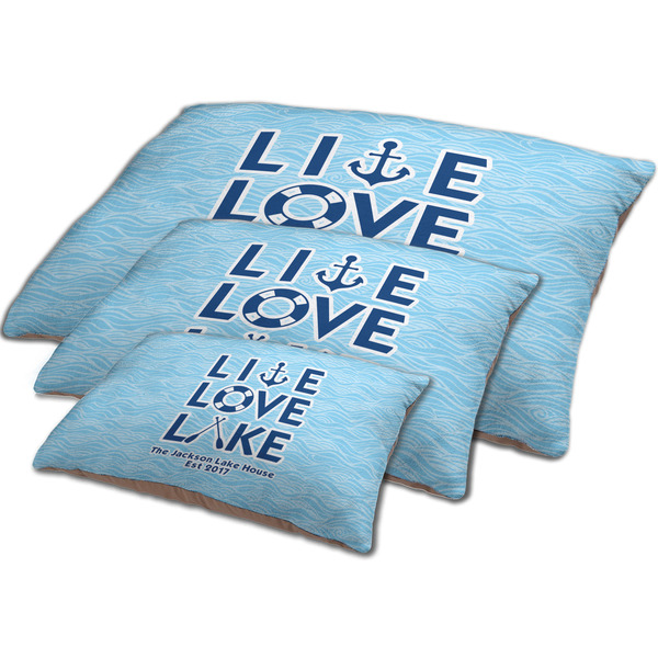 Live Love Lake Dog Beds - MAIN (sm, med, lrg)