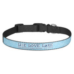 Live Love Lake Dog Collar (Personalized)