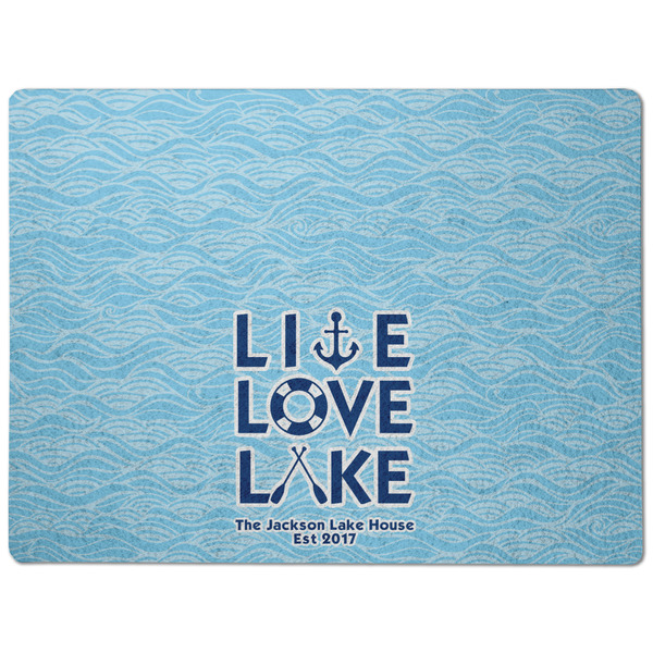 Live Love Lake Dog Food Mat - Medium without bowls